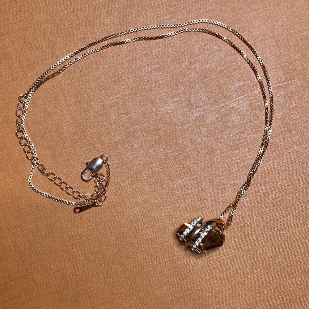 Topaz Birthstone Necklace
